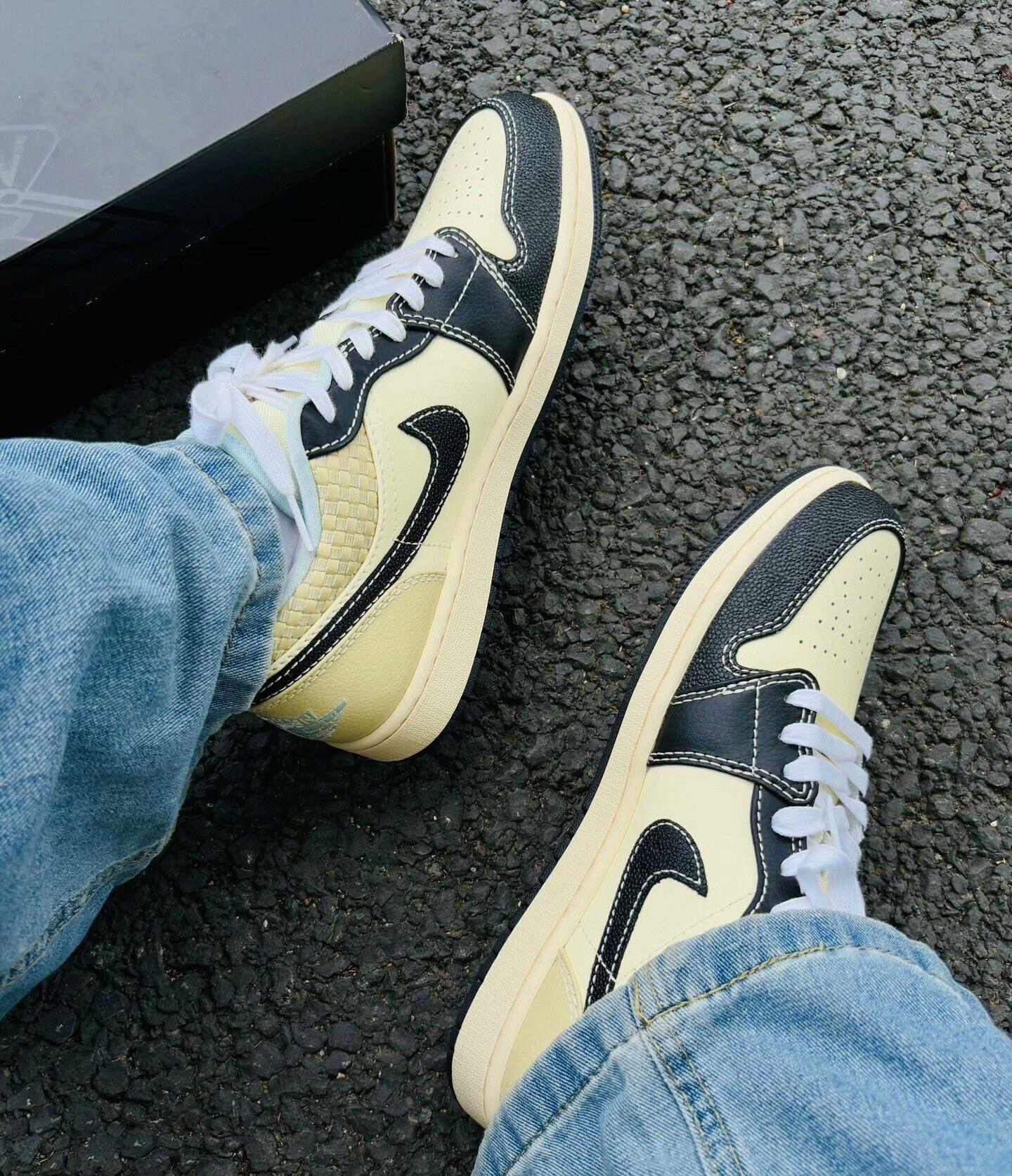 通勤出街党的新宠!这双米黑AJ1 Low,复古百搭还防滑,你的鞋柜缺它吗?